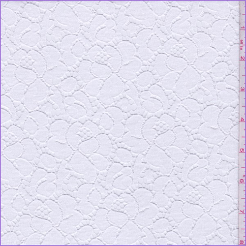 White Floral Bloom Lace