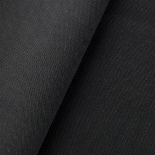 Slate Gray/Black Cotton Double Weave Suiting 66501