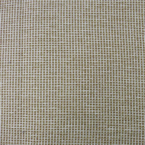 Brown/White Grid Chenille Home Decorating Fabric DFW52090