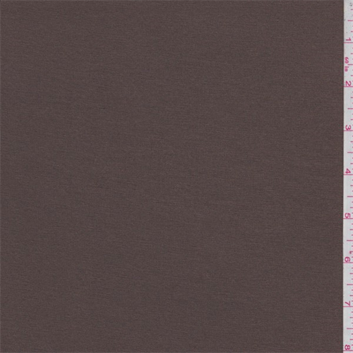 Saddle Brown Rayon Jersey Knit