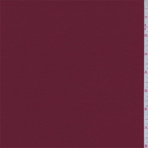 Crimson Rayon Jersey Knit