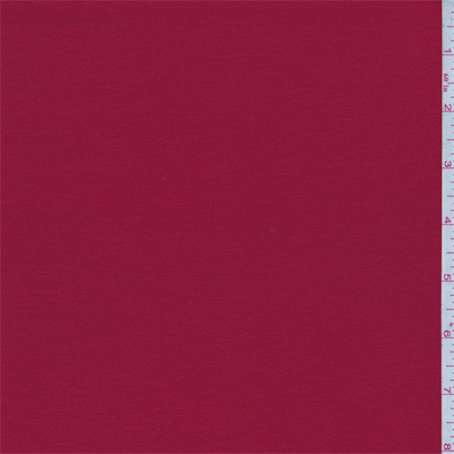 Red Rayon Jersey Knit