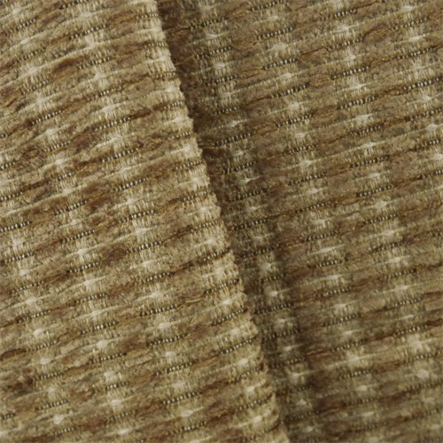 Cinnamon Brown Valdese Redeem Chenille Upholstery Fabric DFW52185