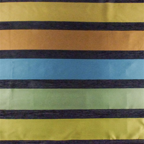 Multi Chenille/Satin Stripe Home Decorating Fabric DFW52260
