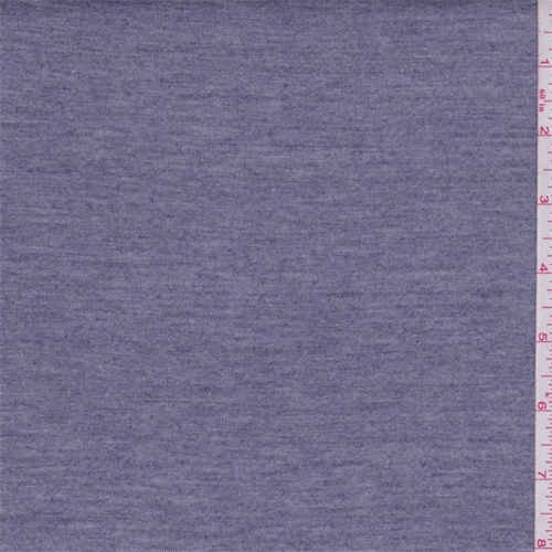 Heather Grey/Blue Jersey Knit
