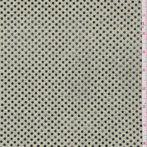 *3 3/8 YD PC--Soft Green Sequin Mesh