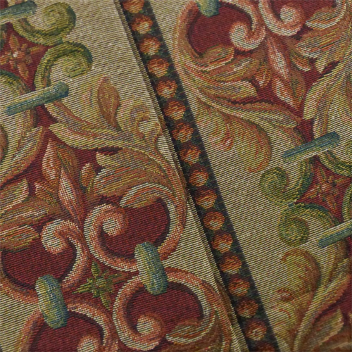 Multi Barrow Renaissance Stripe Tapestry Home Decorating Fabric DFW52374
