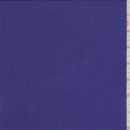 Purple Rayon Jersey Knit