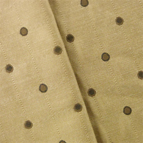 Cedar Beige Polka Dots Decorating Fabric DFW52507