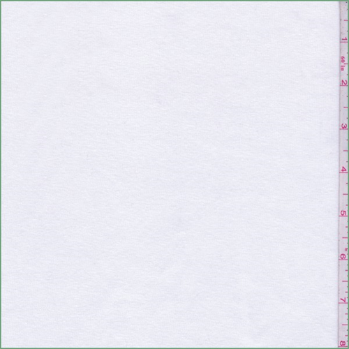 *3 YD PC--White (PFD) Cotton Rib Knit