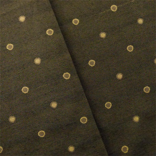 Brown Polka Dots Decorating Fabric DFW52588