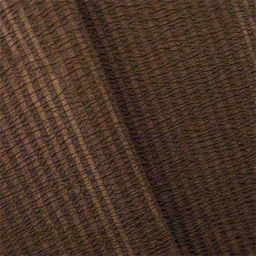 Chocolate Brown Seersucker Stripe Home Decorating Fabric DFW52599