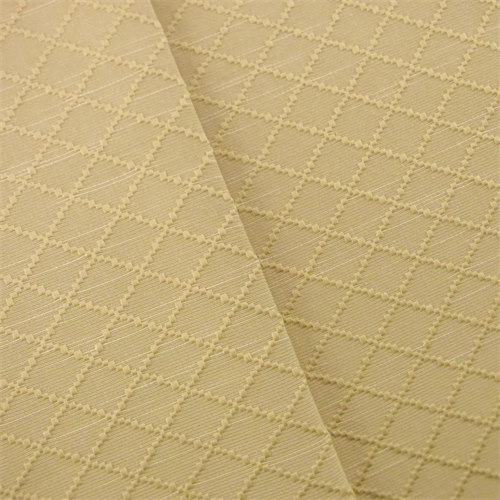Sand Beige Diamond Grid Home Decorating Fabric DFW52620