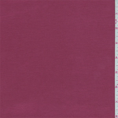 Brick Red Rayon Jersey Knit