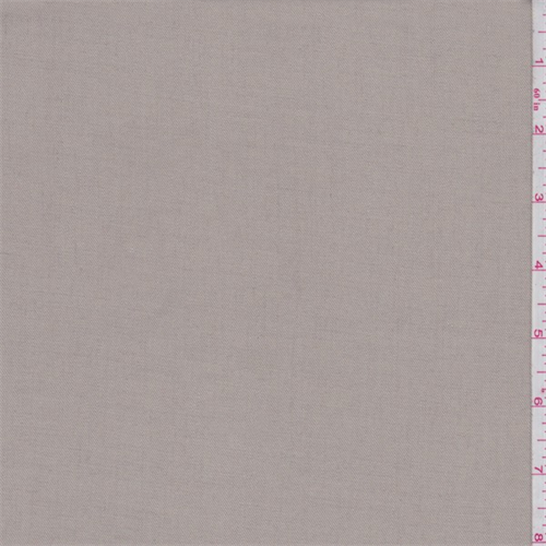 Pale Taupe Gabardine Shirting