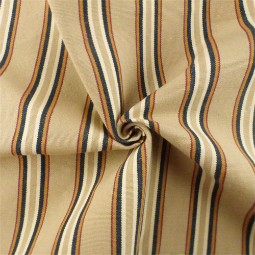 Beige/Multi Rib Stripe Home Decorating Fabric DFW52706