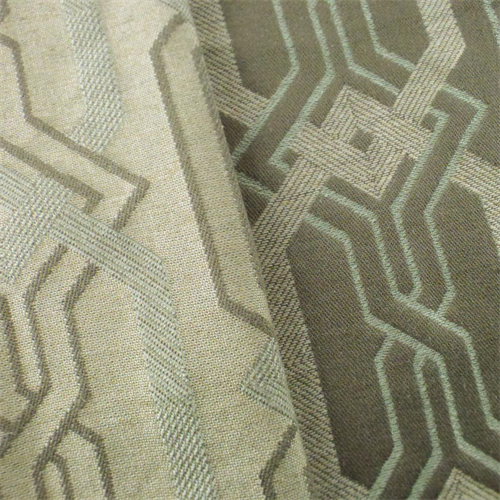 Gray/Multi Geometric Trellis Jacquard Home Decorating Fabric DFW52533