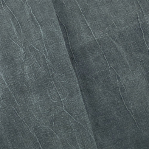 Denim Washed Crushed Double Weave Decorating Fabric DFW52538