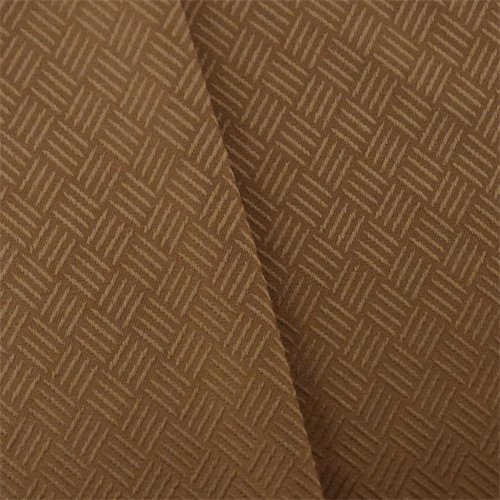 Cinnamon Brown Crosshatch Jacquard Home Decorating Fabric DFW52766