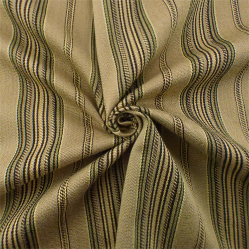 Oat Beige/Multi Twill Stripe Home Decorating Fabric DFW52768