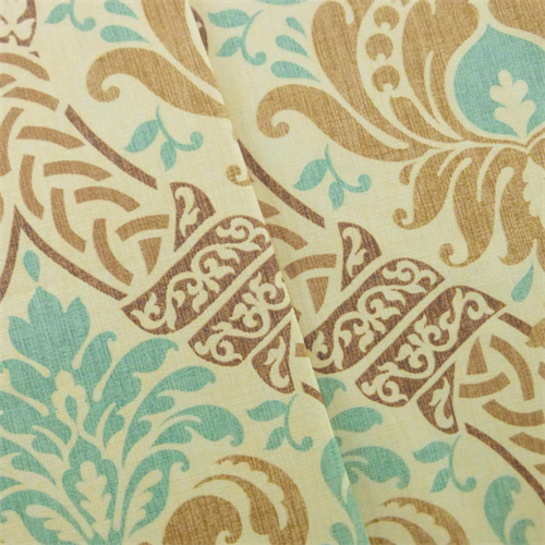 Fabric By The Yard Harmony TealWhite BirdGarden Print Canvas Decor Fabric