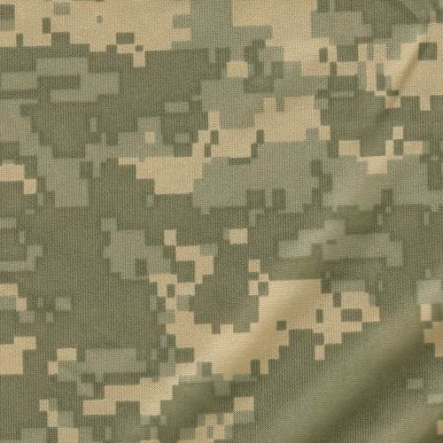 *4 7/8 YD PC--Taslan Nylon Knit Camo