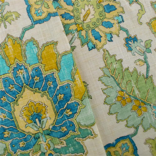 Ivory/Multi Covington Floral Print Home Decorating Fabric DFW52916