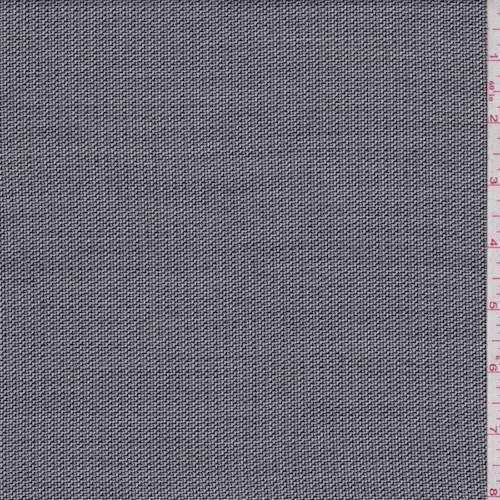 Black/Grey Wool Blend Stripe Suiting