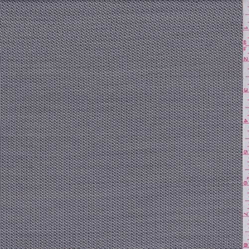 Soft Grey/Black Wool Blend Suiting