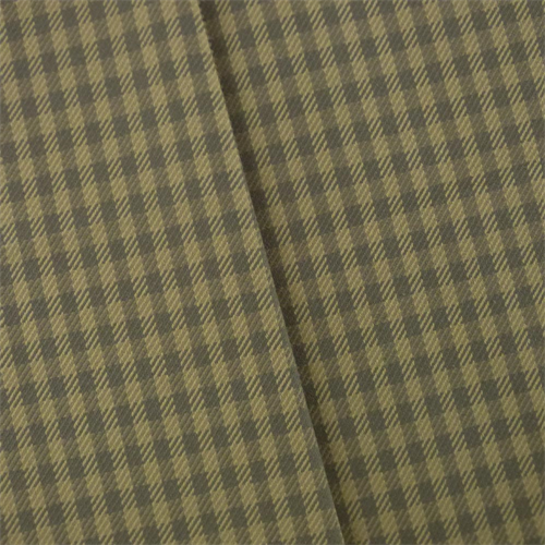 Sand Beige/Gray Gingham Twill Home Decorating Fabric DFW52961