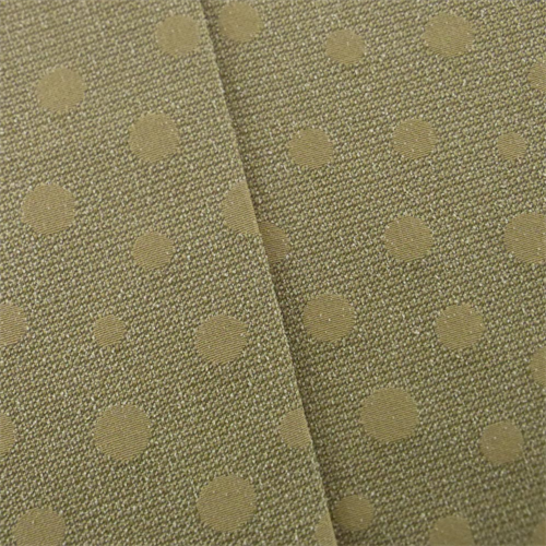 Beige J. R. Scott Polka Dot Jacquard Home Decorating Fabric DFW53072