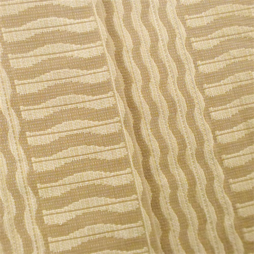 Beige/Ivory J. R. Scott Wave Stripe Decorating Fabric DFW53073