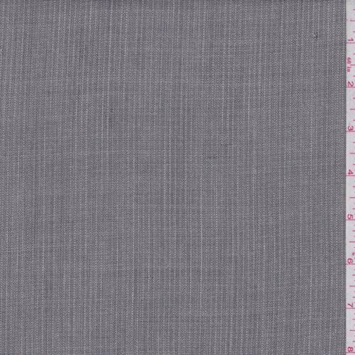 Medium Grey Stripe Lightweight Suiting