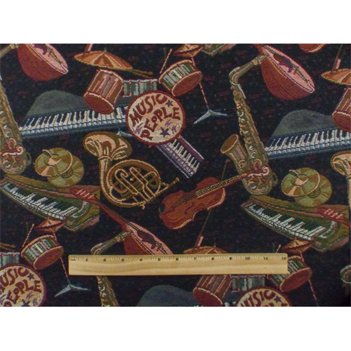 Multi Designer Music Tapestry Home Decorating Fabric DFW52986