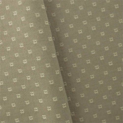 Taupe/Ivory JR Scott Wool Square Home Decorating Fabric DFW53036