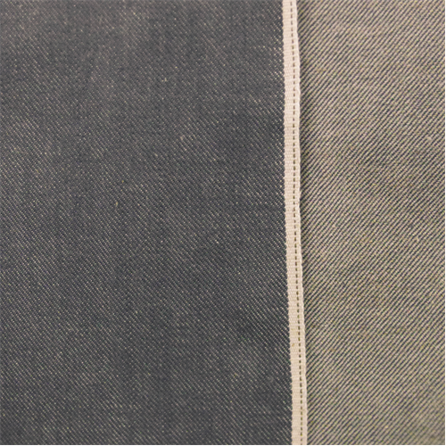 Stone Gray Cotton Japanese Selvedge Denim 66627