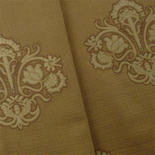 Brown/Beige Floral Jacquard Home Decorating Fabric DFW53033