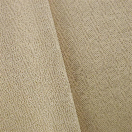Beige JR Scott Wool Herringbone Home Decorating Fabric DFW53194