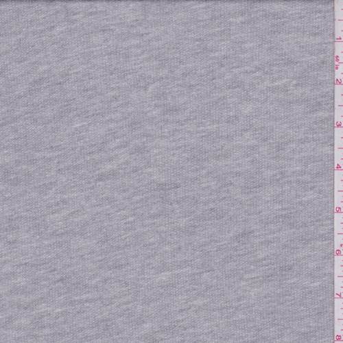 Heather Grey French Terry Knit