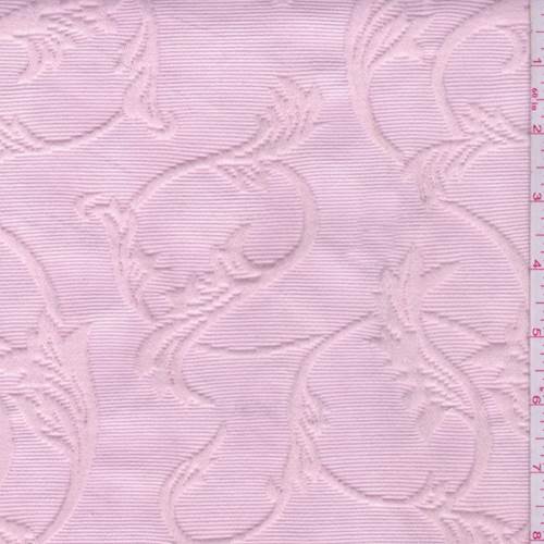 Shabby Chic Pink Leaf Matelasse