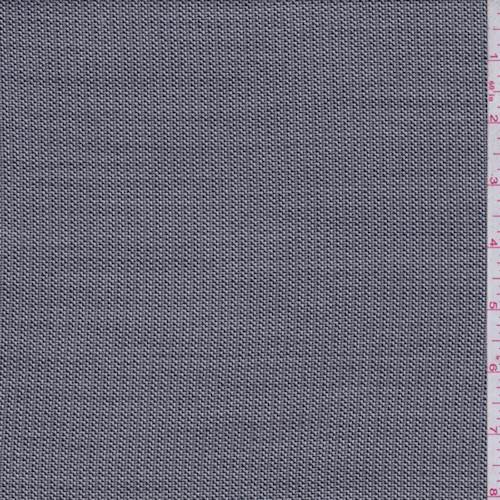 Black/Grey Stripe Wool Blend Suiting