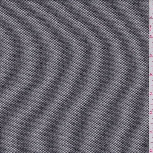 Black/Taupe Stripe Wool Blend Suiting
