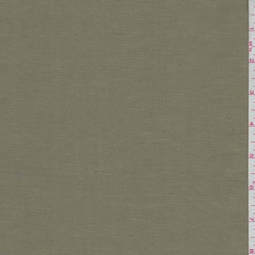 Golden Olive Twill Back Shantung