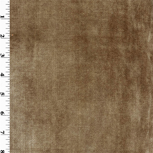 *3 1/2 YD PC- Beige Velvet Suede Home Decorating Fabric DFWX0116-X