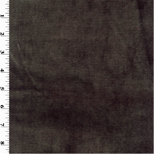 *3 YD PC- Gray Velvet Suede Home Decorating Fabric DFWX0117-X
