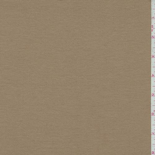 Caramel Brown Interlock Knit