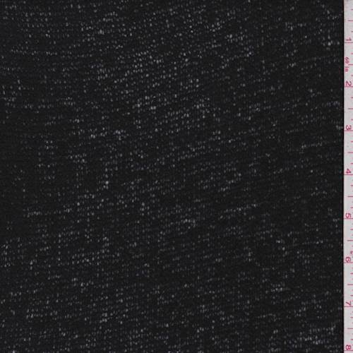 Black Sweater Knit