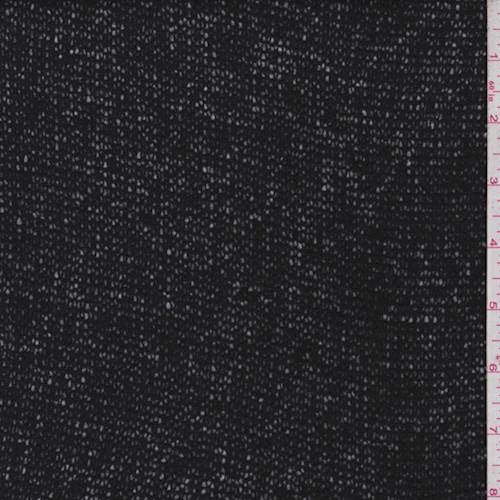 Off Black Sweater Knit