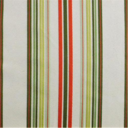 White/Red/Green Stripe Home Decorating Fabric DFW53323