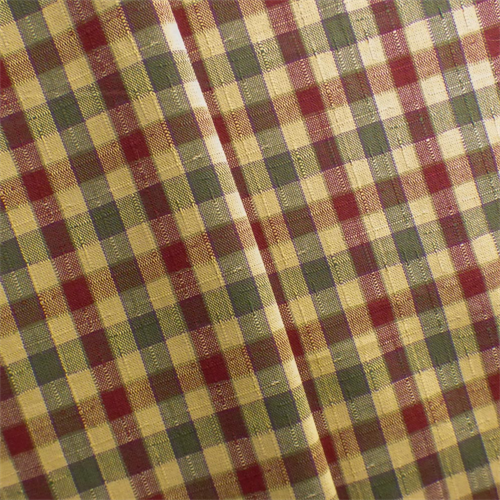 Multi Linen/Cotton Plaid Home Decorating Fabric DFW53324